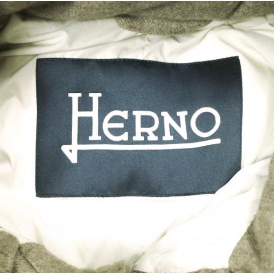 HERNO ヘルノ イタリア製 PIACENZA DROPGLIDE カシミヤシルクフーデッドダウンコート PI0112U38087 50 ベージュ ダウンジャケット g24729 |  | 06