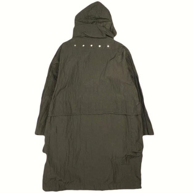 新品 Omar Afridi オマールアフリディ 23SS DET HOOD WIND PARKA ガーメントダイ リップストップナイロンフーデッドコート 46 BROWN |  | 01