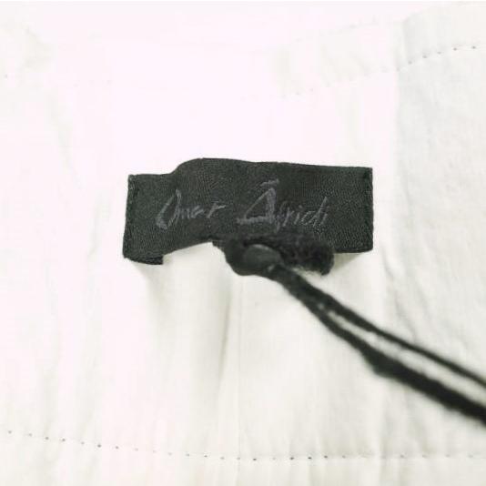 新品 Omar Afridi オマールアフリディ A TROUSERS BLACK MELTON ウールメルトン ワイドトラウザーズ OA-AW21-TRS-103-01 48 定価88,550円 |  | 07