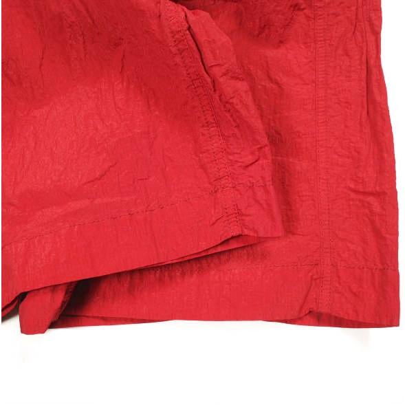 新品 Omar Afridi オマールアフリディ 23SS PANELLED WIDE SHORTS リップストップナイロン ワイドショーツ OA-SS23-TRS-111-03 46 RED |  | 06
