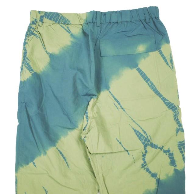 新品 suzusan スズサン Recycled Ripstop Nylon Pants Diagonal Tesuji Yoroidan絞り イージーパンツ 5038N-361 L Marine Blue/Kahki |  | 06