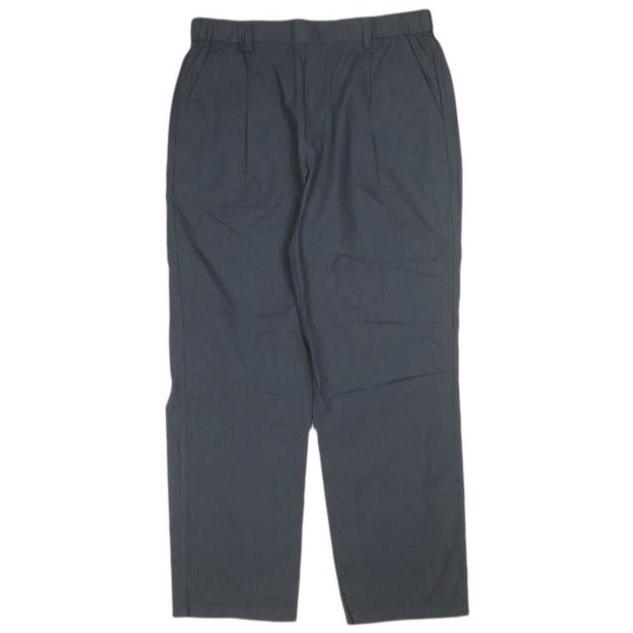 新品 suzusan スズサン 23SS 日本製 Tapered Easy Pants Cycle Mono テーパードイージーパンツ 5028C-000 L DARK NAVY 1プリーツ g24756 | 