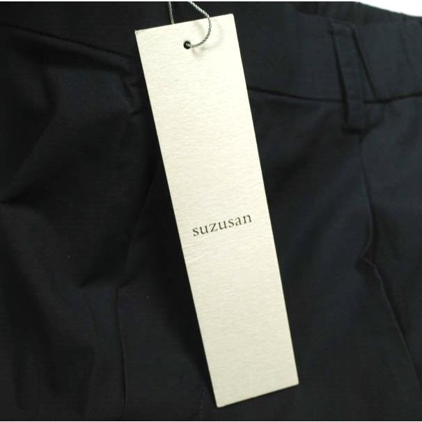 新品 suzusan スズサン 23SS 日本製 Tapered Easy Pants Cycle Mono テーパードイージーパンツ 5028C-000 L DARK NAVY 1プリーツ g24756 |  | 02