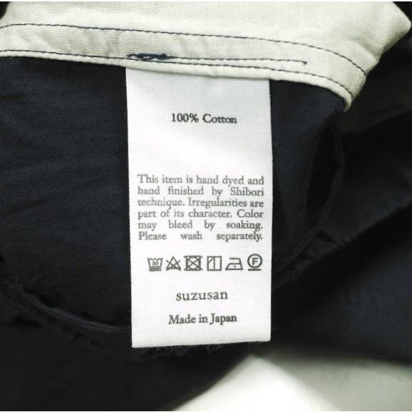 新品 suzusan スズサン 23SS 日本製 Tapered Easy Pants Cycle Mono テーパードイージーパンツ 5028C-000 L DARK NAVY 1プリーツ g24756 |  | 07