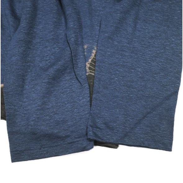 新品 suzuzan スズサン 22SS LINEN JERSEY SUMMER PULLOVER 帽子絞り リネンジャージークルーネックニット 2047L-309 M BLACK/NAVY BLUE |  | 06