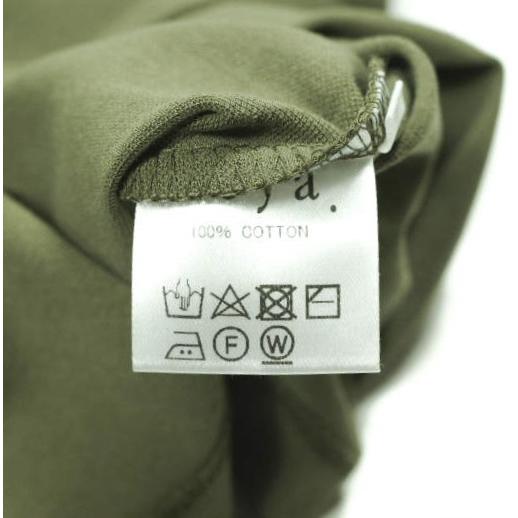 新品 seya. セヤ 日本製 ESSENTIAL LONG TEE KANOKO JERSEY エッセンシャルロングTシャツ 鹿の子ジャージー CF07005J01 L EARTH 長袖 |  | 08