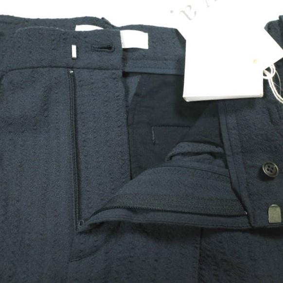 新品 seya. セヤ 日本製 SUMMER PANTS SEERSUCKER WOOL サマーパンツ シアサッカーウール BW04-2 M CHARCOAL 1プリーツ ボトムス g24765 |  | 05