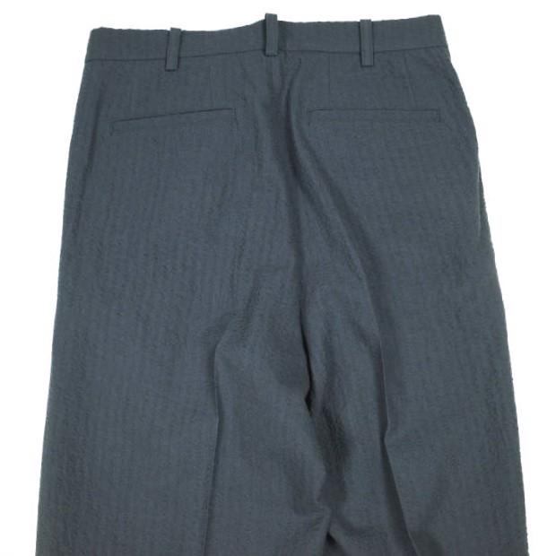 新品 seya. セヤ 日本製 SUMMER PANTS SEERSUCKER WOOL サマーパンツ シアサッカーウール BW04-2 M CHARCOAL 1プリーツ ボトムス g24765 |  | 06