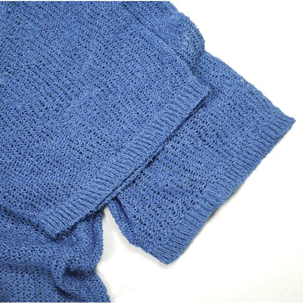 新品 Kota Gushiken コウタグシケン 22SS 日本製 Tarotisse Face Shirt タロティスフェイスシャツ KGSS22-K02 2 Blue 半袖 ニット 開襟 |  | 04