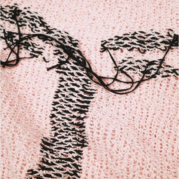 新品 Kota Gushiken コウタグシケン 22SS Tarotisse Face Waistcoat タロティスフェイスウェストコート KGSS22-K01 2 Pink ニットベスト |  | 04