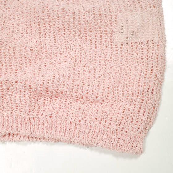 新品 Kota Gushiken コウタグシケン 22SS Tarotisse Face Waistcoat タロティスフェイスウェストコート KGSS22-K01 2 Pink ニットベスト |  | 06