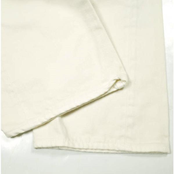 新品 renoma レノマ 22AW Les Halles (yellow finish selvedge denim) ホワイト5ポケットセルビッチデニムパンツ RCCA02UNI B 2 WHITE |  | 07