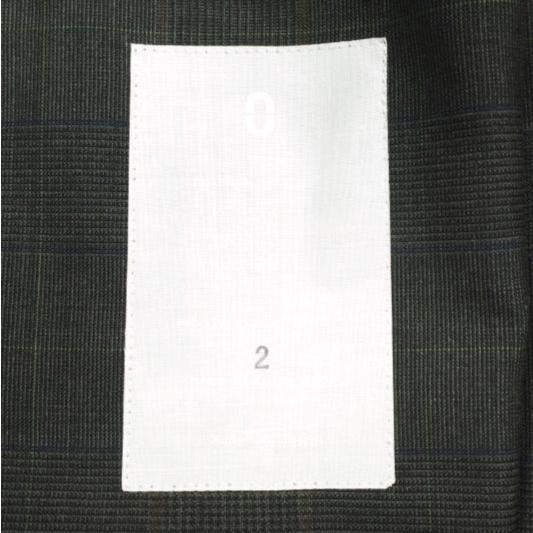 新品 un/unbient アン 21SS SILK WOOL PORAL JACKET シルクウールポーラジャケット UNJK32 2 グレー アンビエント ボタンレス チェック |  | 07