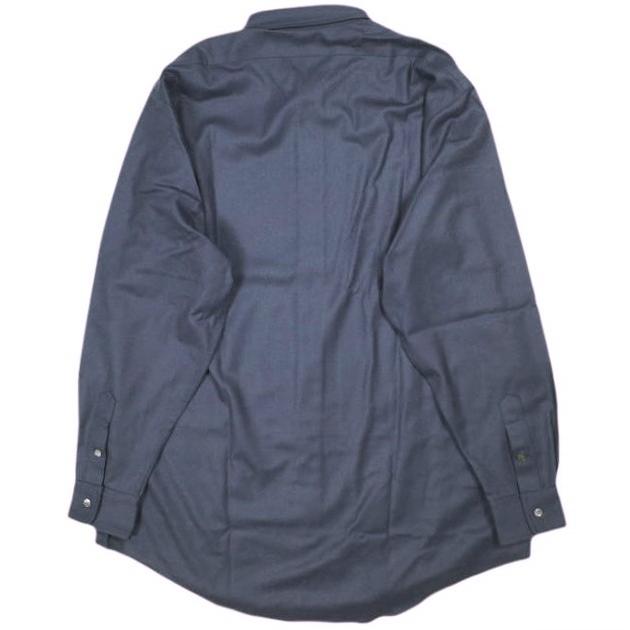 新品 un/unbient アン 23AW REGULAR COLLAR SHIRTS super140s wool