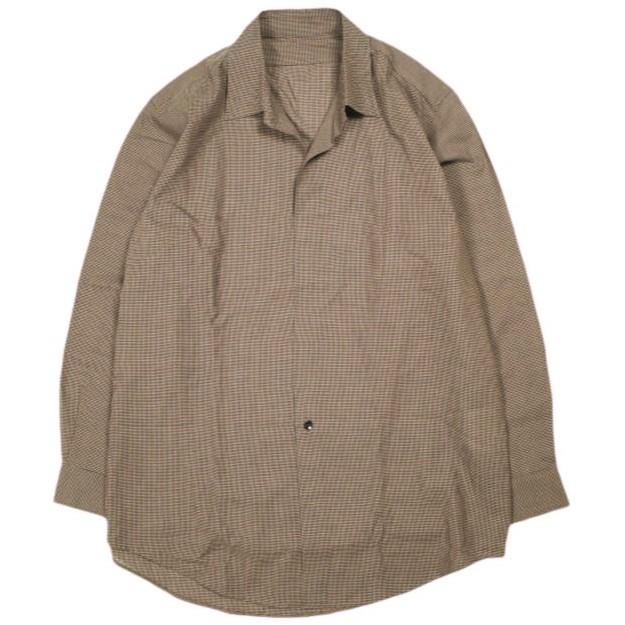 新品 un/unbient アン 25SS 日本製 REGULAR COLLAR PULLOVER SHIRTS