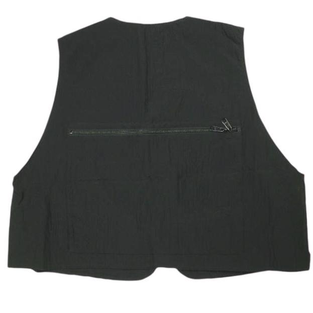 新品 un/unbient アン 23AW I WANT VEST リップストップナイロン フィッシングベスト UNBT1 2 Black ジレ アンビエント タクティカル |  | 01