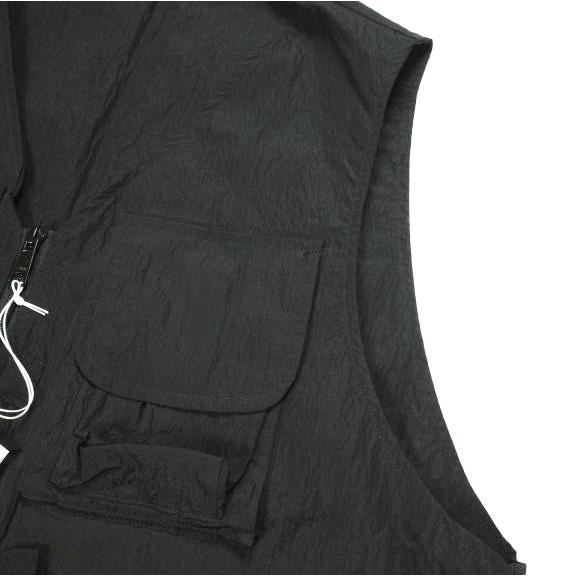 新品 un/unbient アン 23AW I WANT VEST リップストップナイロン
