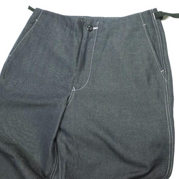 新品 un/unbient アン 23SS 日本製 PULL PANTS WIDE デニム プルパンツ ワイド UNPT57 2 NAVY アンビエント ジップフライ ボトムス g24795 |  | 04