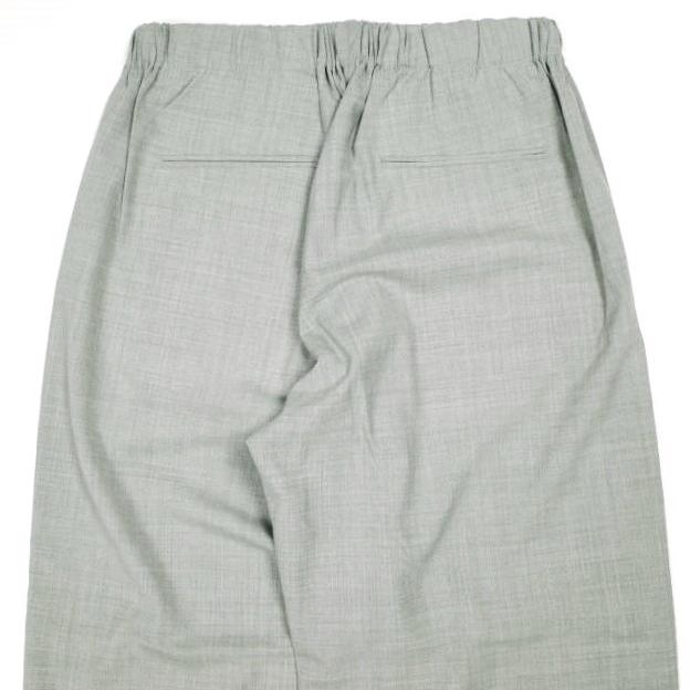 新品 un/unbient アン 24SS EASY TROUSERS トロピカルウール 2タック イージートラウザーズ UNPT59 3 MIXED GRAY アンビエント パンツ |  | 05