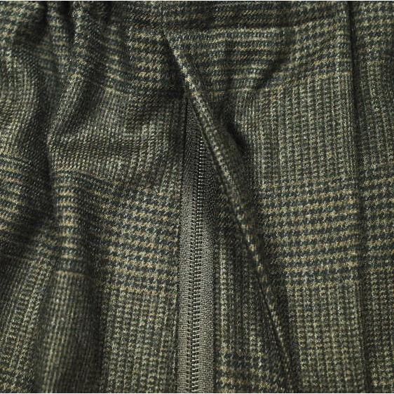 新品 un/unbient アン 24AW EASY TROUSERS Super120s 梳毛フランネル イージートラウザーズ UNPT59 2 BROWN CHECK アンビエント パンツ |  | 04
