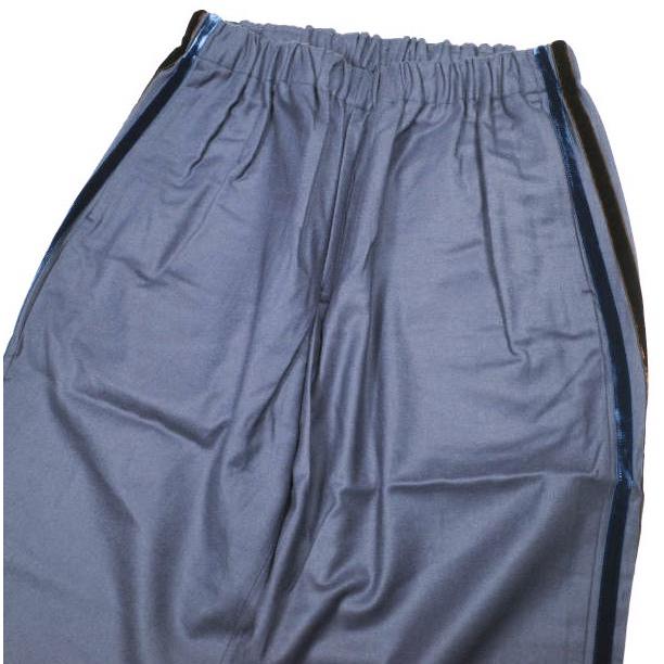 新品 un/unbient アン 23AW EASY TROUSERS BOOTS Super140s ウールフランネル イージートラウザーズ UNPT64 2 FADE BLUE パンツ g24800 |  | 03