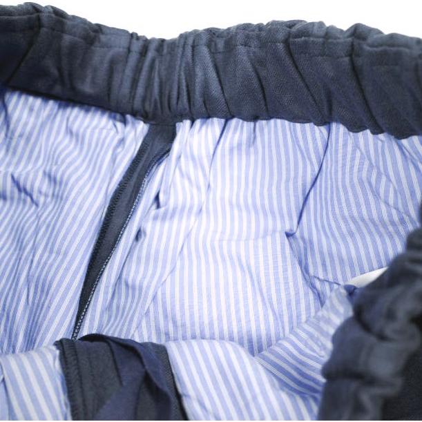 新品 un/unbient アン 23AW EASY TROUSERS BOOTS Super140s ウールフランネル イージートラウザーズ UNPT64 2 FADE BLUE パンツ g24801 |  | 06