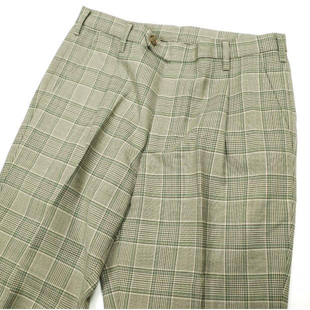 新品 un/unbient アン 日本製 ONE TUCK TROUSERS カルゼチェック1タックトラウザーズ UNPT60 2 PLAID パンツ アンビエント ボトムス g24804 |  | 03