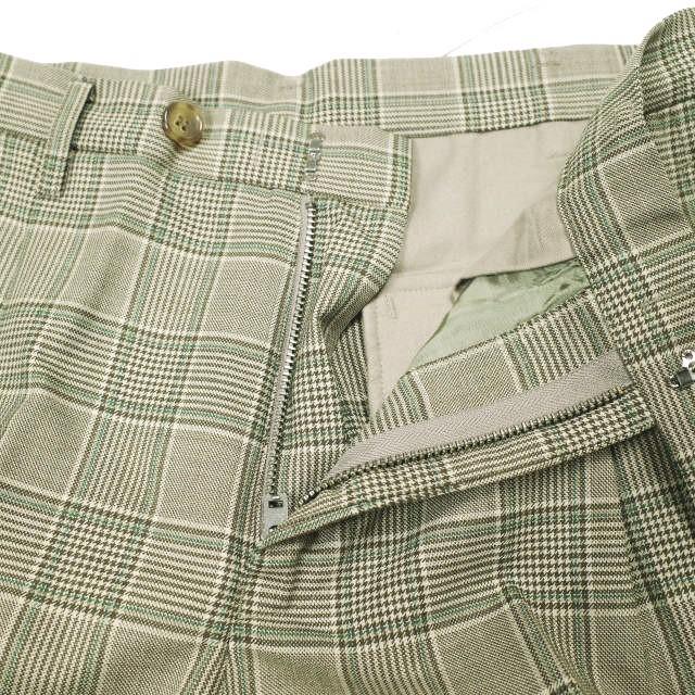 新品 un/unbient アン 日本製 ONE TUCK TROUSERS カルゼチェック1タックトラウザーズ UNPT60 2 PLAID パンツ アンビエント ボトムス g24804 |  | 04