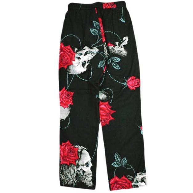 SAINT MICHAEL x WILDSIDE YOHJI YAMAMOTO セントマイケル 23SS PAJAMA PANTS スカルローズ パジャマパンツ SM-S23-0000-127 S Mxxxxxx |  | 01