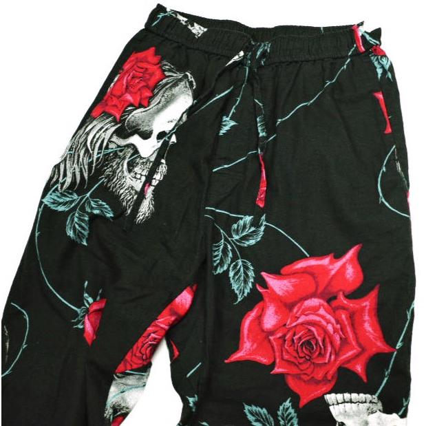 SAINT MICHAEL x WILDSIDE YOHJI YAMAMOTO セントマイケル 23SS PAJAMA PANTS スカルローズ パジャマパンツ SM-S23-0000-127 S Mxxxxxx |  | 03