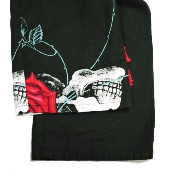 SAINT MICHAEL x WILDSIDE YOHJI YAMAMOTO セントマイケル 23SS PAJAMA PANTS スカルローズ パジャマパンツ SM-S23-0000-127 S Mxxxxxx |  | 05