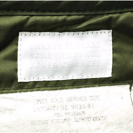 CHANGES チェンジーズ REMAKE QUILTING LINER MOHAIR SLEEVE JACKET リメイクキルティングライナーモヘアスリーブジャケット Free OLIVE |  | 02