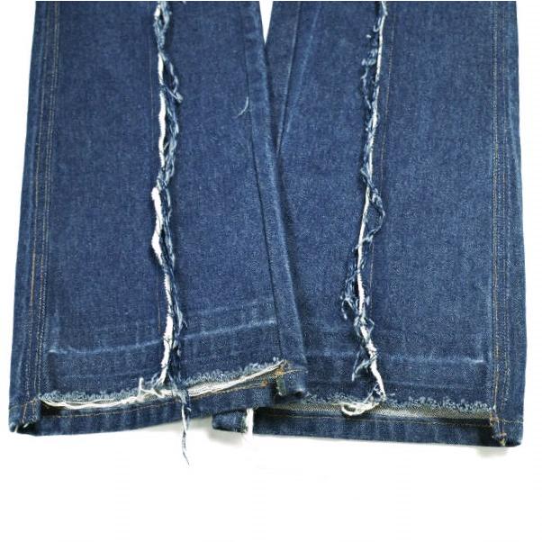 CHANGES チェンジーズ 日本製 REMAKE PATCHWORK DENIM PANTS リメイクパッチワークデニムパンツ Free Indigo Wrangler フレア ジーンズ |  | 07