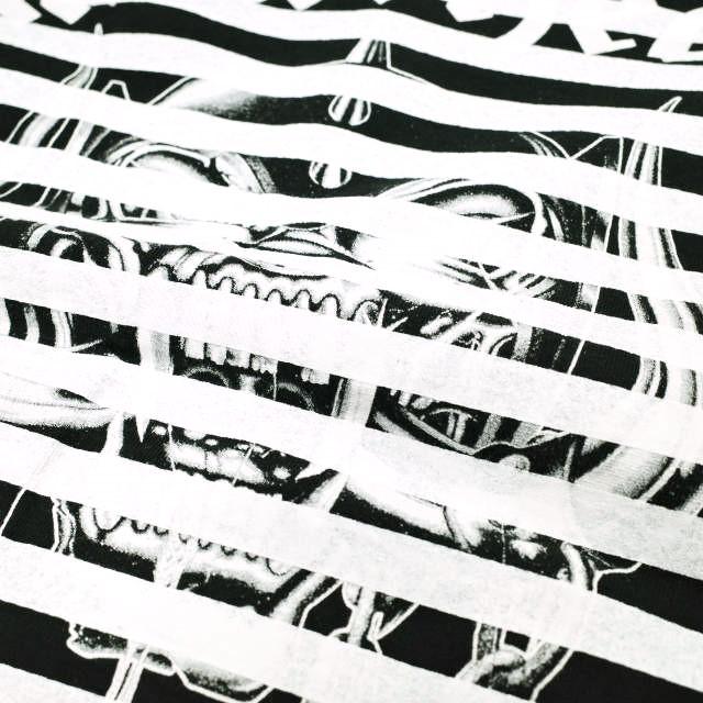 CHANGES チェンジーズ VINTAGE REMAKE LONG SLEEVE TEE Motorhead ヴィンテージリメイクロングスリーブTシャツ Free BLACK 長袖 ボーダー |  | 03