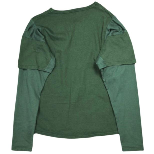 CHANGES チェンジーズ REMAKE LAYERED L/S TEE リメイクレイヤードロングスリーブTシャツ Free Green 長袖 CHAMPION トップス g24834 |  | 01