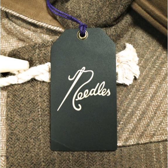 新品 Needles ニードルス 23AW DUFFLE COAT - W/N HERRINGBONE MELTON ダッフルコート ヘリンボーンメルトン NS090 M Camel 定価108,900円 |  | 03