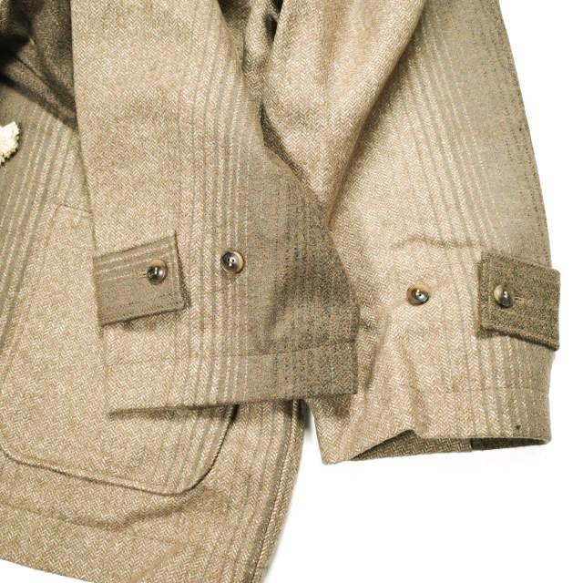 新品 Needles ニードルス 23AW DUFFLE COAT - W/N HERRINGBONE MELTON ダッフルコート ヘリンボーンメルトン NS090 M Camel 定価108,900円 |  | 05