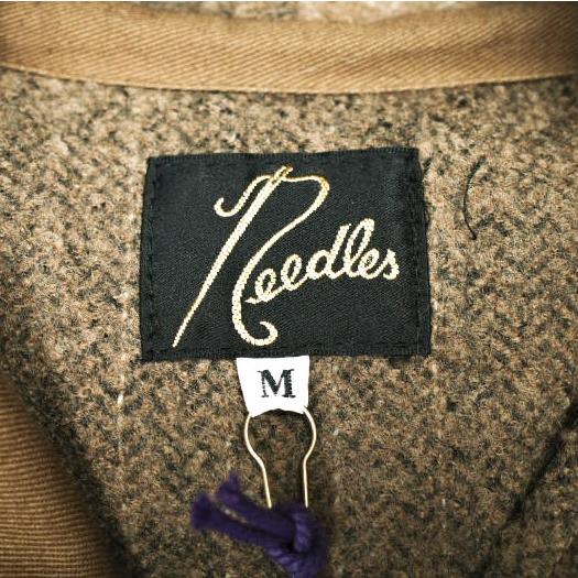新品 Needles ニードルス 23AW DUFFLE COAT - W/N HERRINGBONE MELTON ダッフルコート ヘリンボーンメルトン NS090 M Camel 定価108,900円 |  | 07