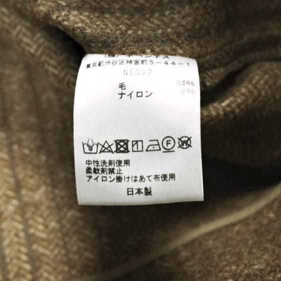 新品 Needles ニードルス 23AW DUFFLE COAT - W/N HERRINGBONE MELTON ダッフルコート ヘリンボーンメルトン NS090 M Camel 定価108,900円 |  | 08