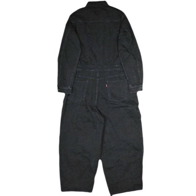 新品 Needles ニードルス H.D. All-In-One - 10oz Denim ヒザデルオールインワン 10オンスデニム NS165 S BLACK/PURPLE ジャンプスーツ |  | 01