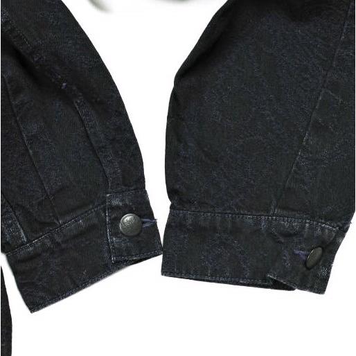 新品 Needles ニードルス H.D. All-In-One - 10oz Denim ヒザデルオールインワン 10オンスデニム NS165 S BLACK/PURPLE ジャンプスーツ |  | 06