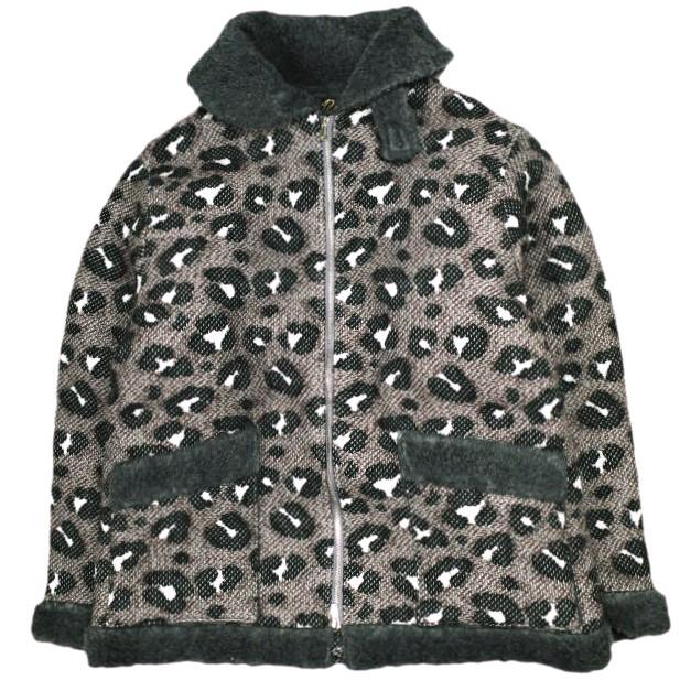 Needles ニードルス 23AW Irvin Flying Jacket - W/PE/R Big Leopard Jq. アービンフライングジャケット レオパード NS081 M 定価126,500円 | 