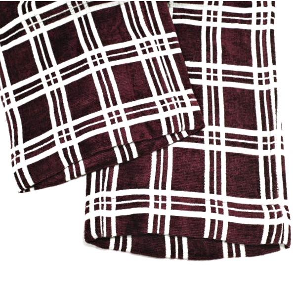 Needles ニードルス 23AW 日本製 String Cowboy Pant - R/Ac Mall Plaid ストリングカウボーイパンツ NS198 S Bordeaux チェック ボトムス |  | 05