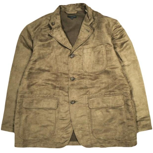 Engineered Garments エンジニアードガーメンツ 23AW Loiter Jacket Polyester Fake Suede ロイタージャケット フェイクスエード M Khaki | 