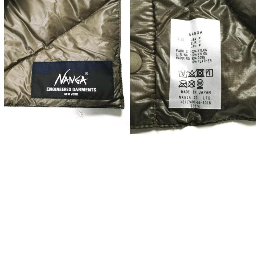 新品 Engineered Garments x NANGA エンジニアードガーメンツ ナンガ 23AW BUTTON SHAWL ダウンボタンショール BROWN マフラー ポンチョ |  | 09