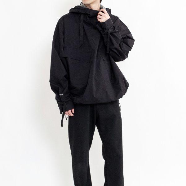 新品 HYKE ハイク 25SS PERTEX SALVAGE PARKA パーテックスサルヴェージパーカー 17496 5(XXL) BLACK 定価71,500円 メンズ ジャケット |  | 02