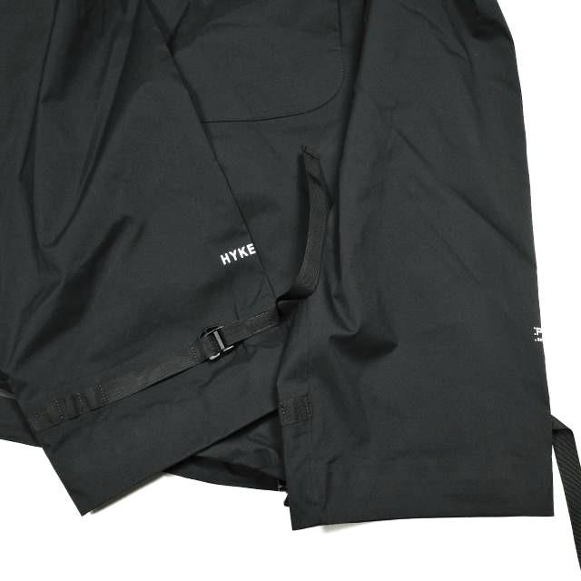 新品 HYKE ハイク 25SS PERTEX SALVAGE PARKA パーテックスサルヴェージパーカー 17496 5(XXL) BLACK 定価71,500円 メンズ ジャケット |  | 06