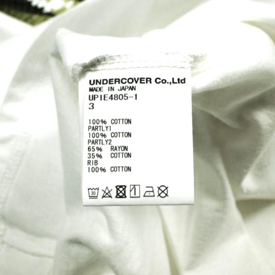 新品 UNDERCOVER アンダーカバー 25SS 日本製 ランダムプリントパッチTEE UP1E4805-1 3 WHITE 半袖 Tシャツ トップス g24865 |  | 07