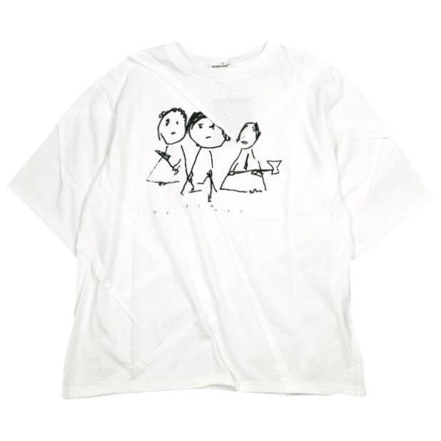 新品 UNDERCOVER アンダーカバー 24SS 日本製 ランダムダーツプリントTシャツ UP1D4810-1 2 WHITE 半袖 TEE トップス g24866 | 