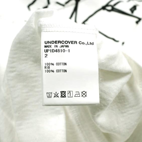 新品 UNDERCOVER アンダーカバー 24SS 日本製 ランダムダーツプリントTシャツ UP1D4810-1 2 WHITE 半袖 TEE トップス g24866 |  | 07